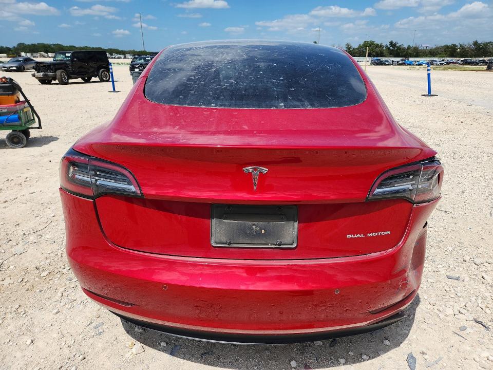 Photo 6 from auction – 2021 TESLA MODEL 3 with VIN 5YJ3E1EB6MF079597