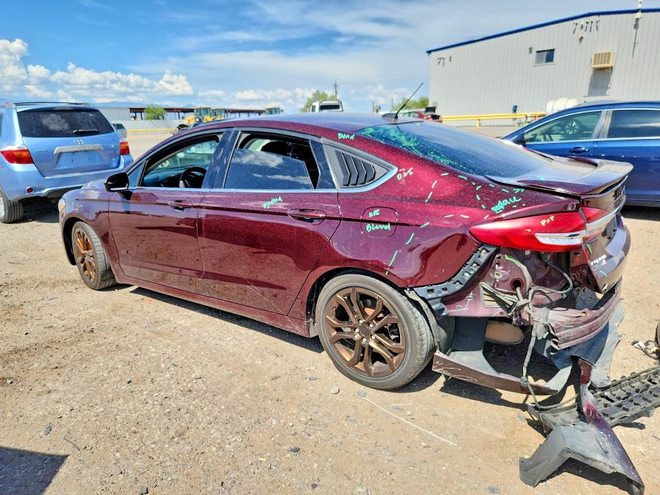 Photo 2 from auction – 2018 FORD FUSION with VIN 3FA6P0HD9JR222671