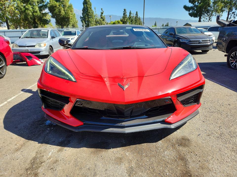 Photo 5 from auction – 2021 CHEVROLET CORVETTE with VIN 1G1YB3D45M5123046
