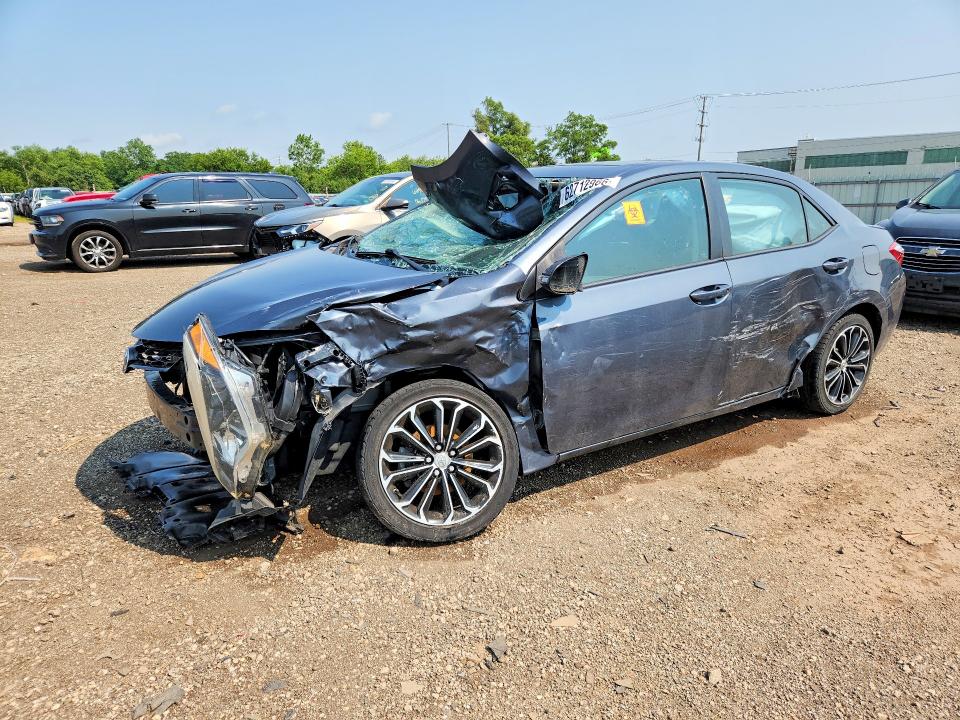 TOYOTA COROLLA 2015 with VIN 2T1BURHE3FC461581 - Photo from auction