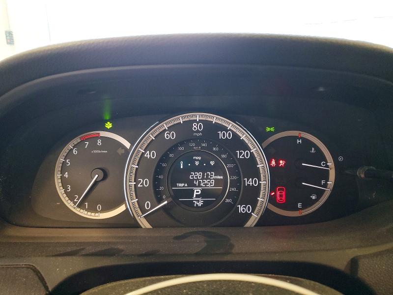 Photo 9 from auction – 2014 HONDA ACCORD with VIN 1HGCR2F87EA250060