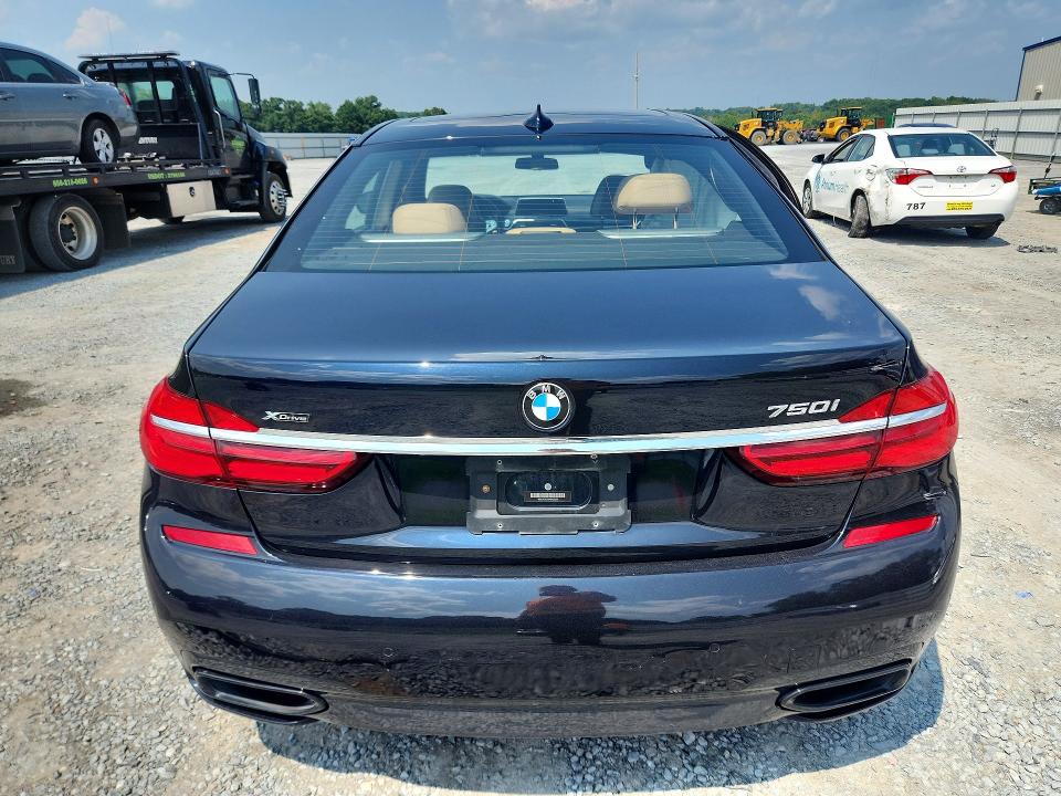 Photo 6 from auction – 2017 BMW 750 with VIN WBA7F2C51HG422553