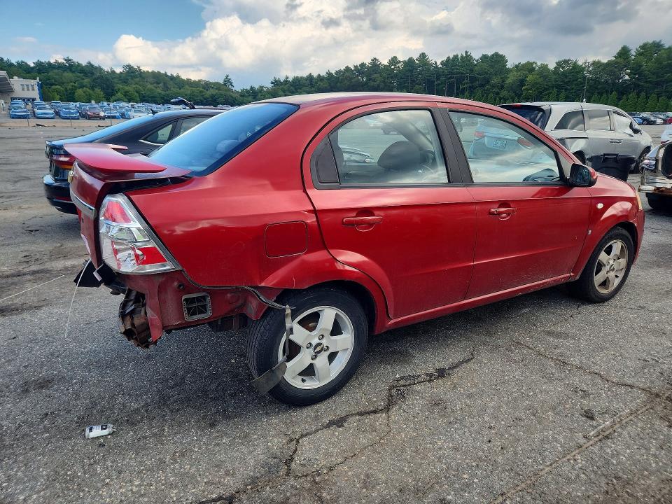 Photo 3 from auction – 2007 CHEVROLET AVEO with VIN KL1TG56647B097419