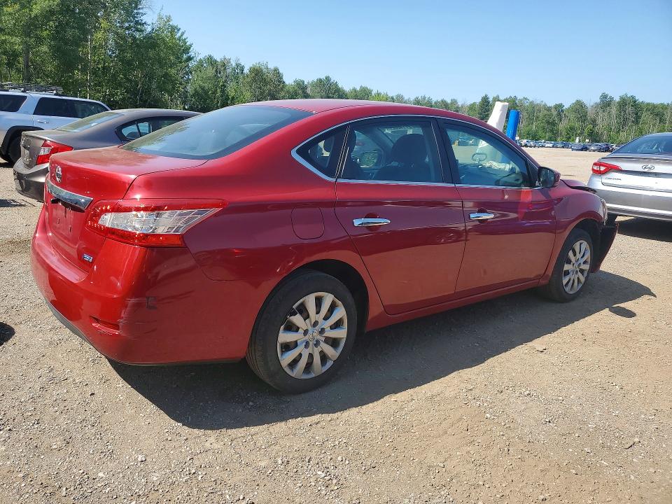 Photo 3 from auction – 2014 NISSAN SENTRA with VIN 3N1AB7AP1EL682676