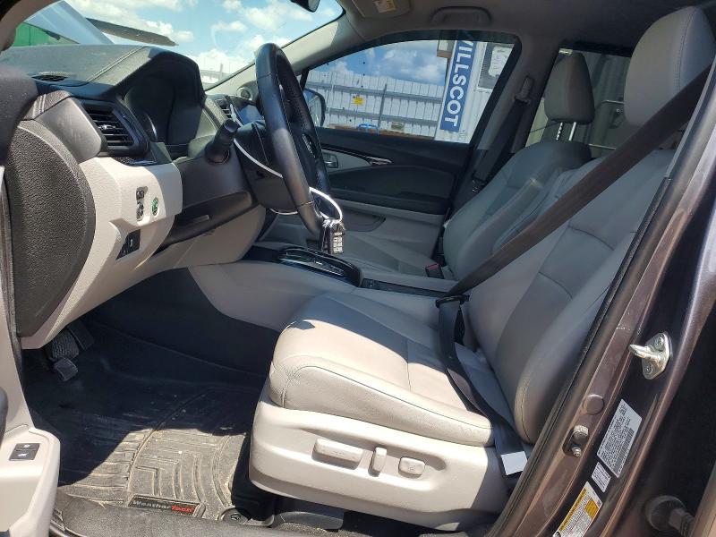 Photo 7 from auction – 2021 HONDA PILOT with VIN 5FNYF6H90MB009411