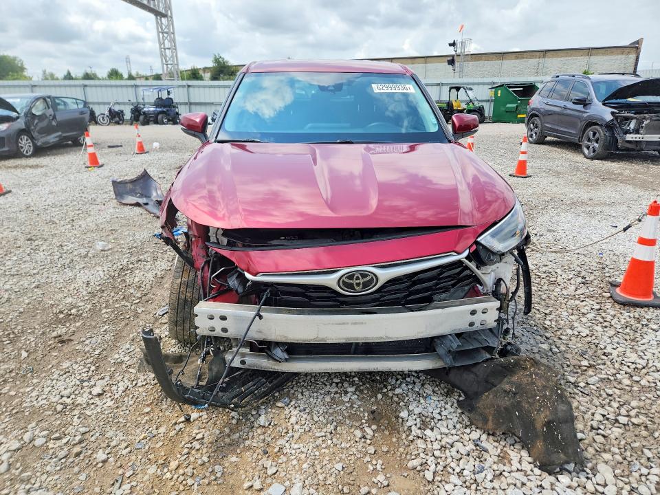 Photo 5 from auction – 2021 TOYOTA HIGHLANDER with VIN 5TDZZRAH2MS034093