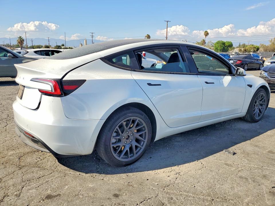 Photo 3 from auction – 2024 TESLA MODEL 3 with VIN 5YJ3E1EA4RF849133