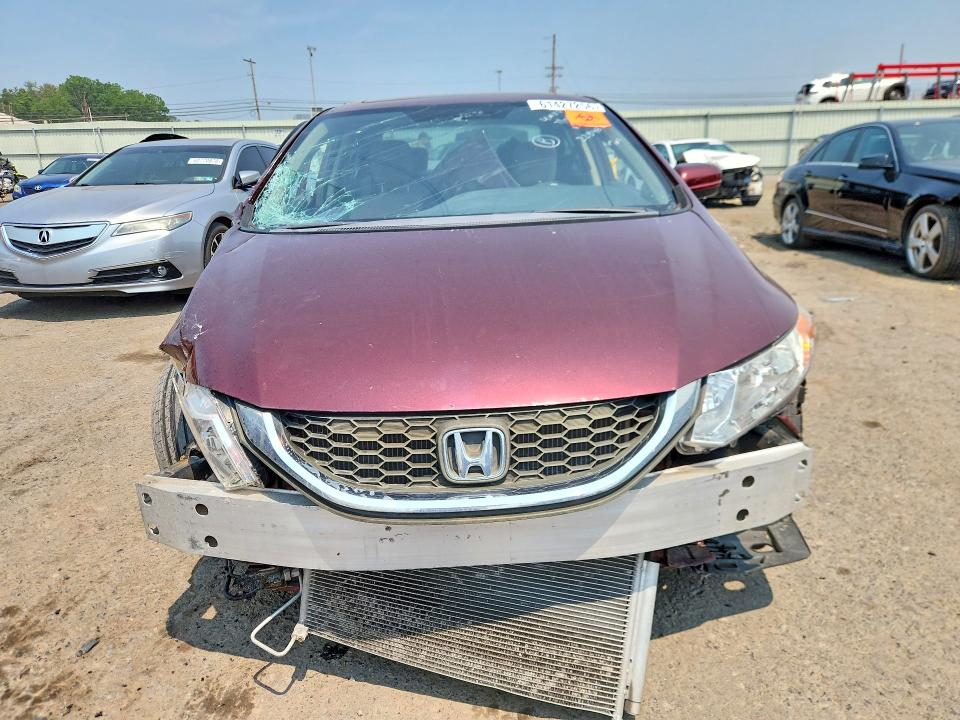 Photo 5 from auction – 2015 HONDA CIVIC with VIN 19XFB2F82FE228482