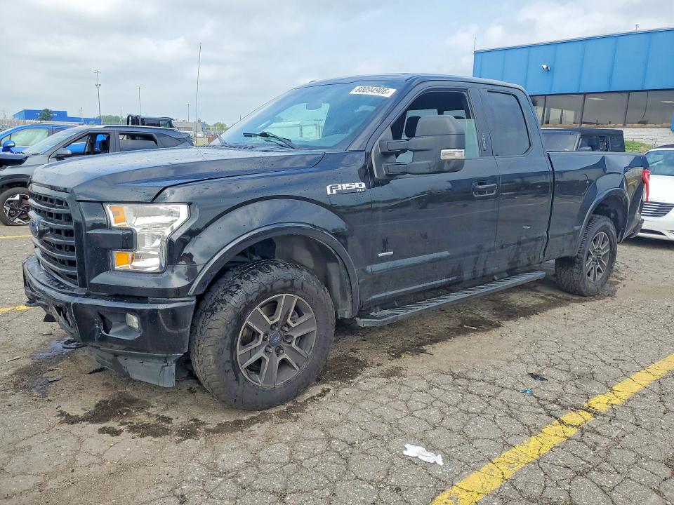 FORD F150 2017 with VIN 1FTEX1EP8HFB40643 - Photo from auction