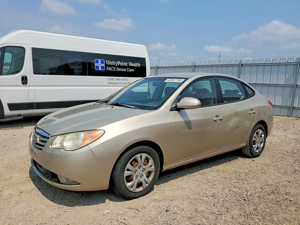 HYUNDAI ELANTRA 2010 with VIN KMHDU4AD8AU839544 - Photo from auction