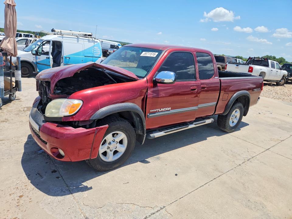 TOYOTA TUNDRA 2005 with VIN 5TBBT44195S458076 - Photo from auction