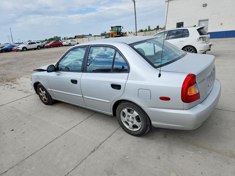 Photo 2 from auction – 2002 HYUNDAI ACCENT with VIN KMHCG45C92U336739