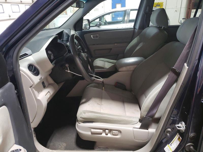 Photo 7 from auction – 2010 HONDA PILOT with VIN 5FNYF4H43AB008225