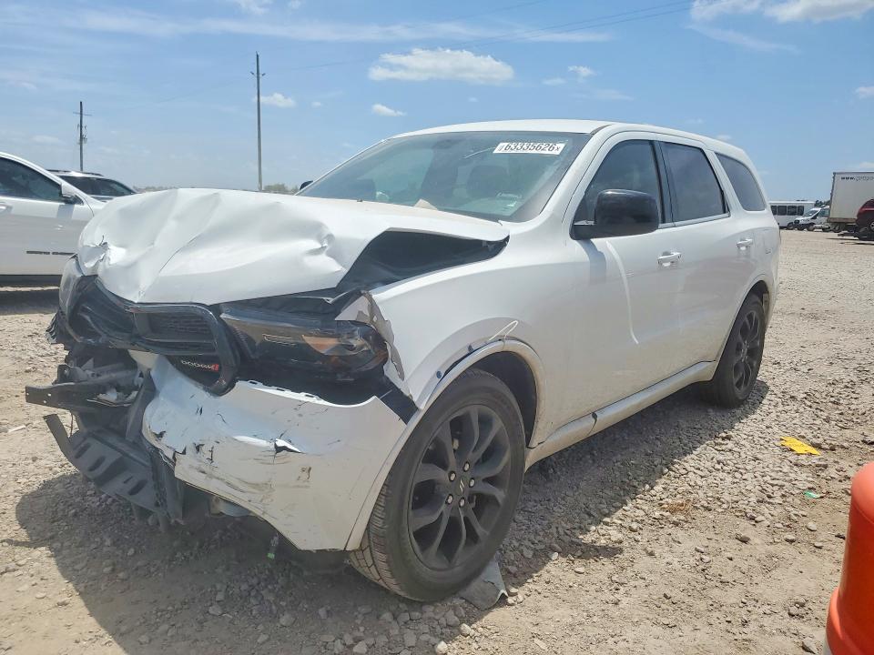 DODGE DURANGO 2020 with VIN 1C4RDHAG9LC223212 - Photo from auction