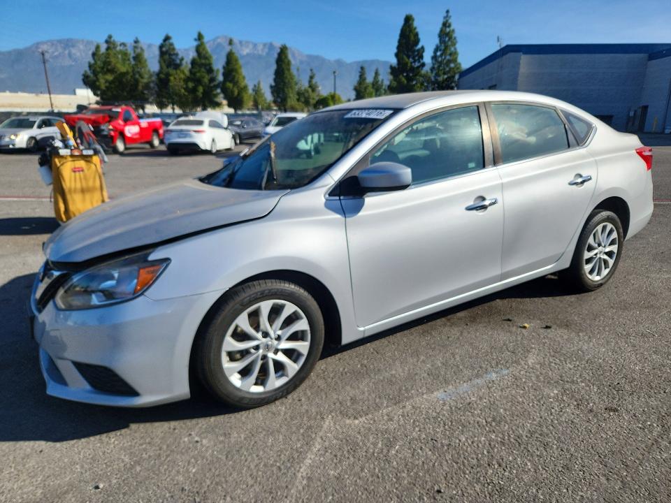 NISSAN SENTRA 2019 with VIN 3N1AB7AP1KL618858 - Photo from auction