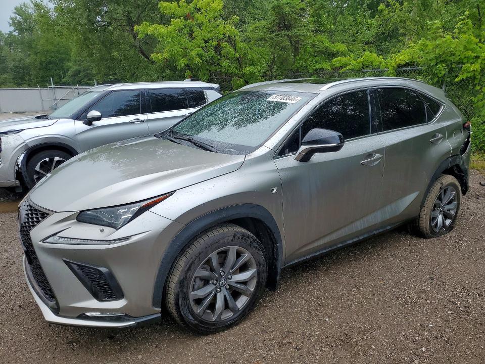 LEXUS NX 2020 with VIN JTJSARDZ1L5004534 - Photo from auction