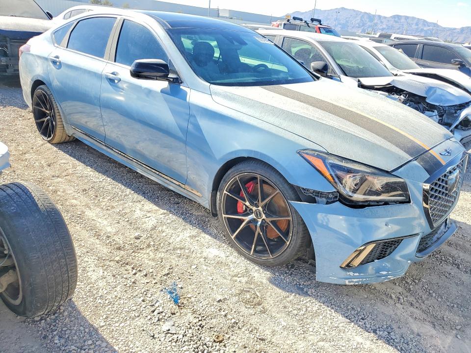 Photo 4 from auction – 2018 GENESIS G80 with VIN KMHGN4JB7JU222967