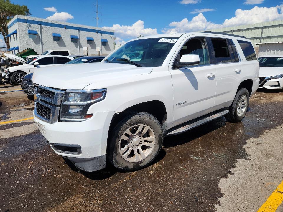 CHEVROLET TAHOE 2015 with VIN 1GNSKAEC0FR673250 - Photo from auction