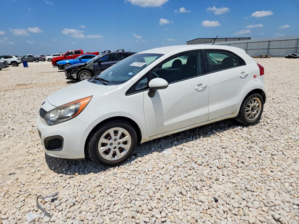 KIA RIO 2013 with VIN KNADM5A32D6262520 - Photo from auction