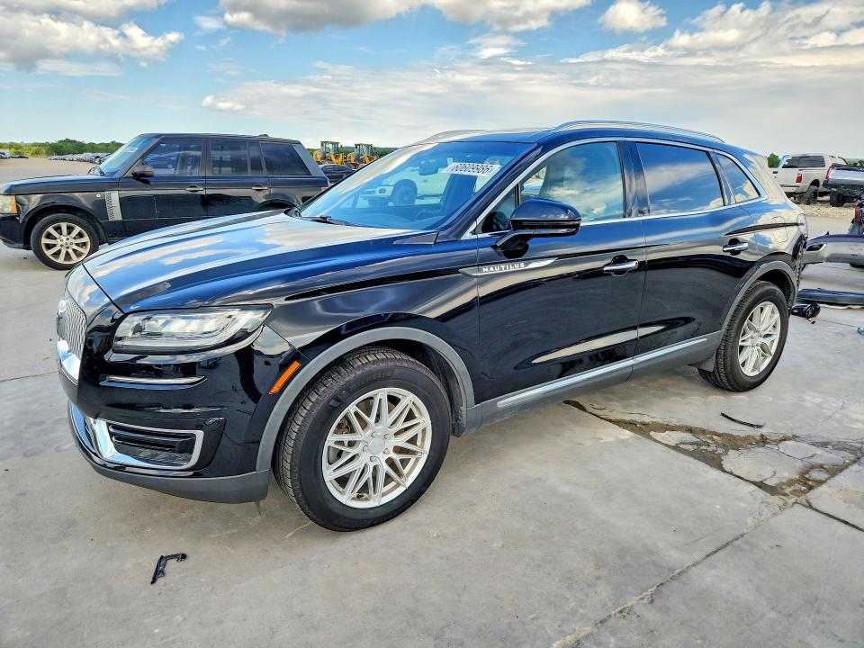 LINCOLN NAUTILUS 2019 with VIN 2LMPJ8L92KBL61722 - Photo from auction
