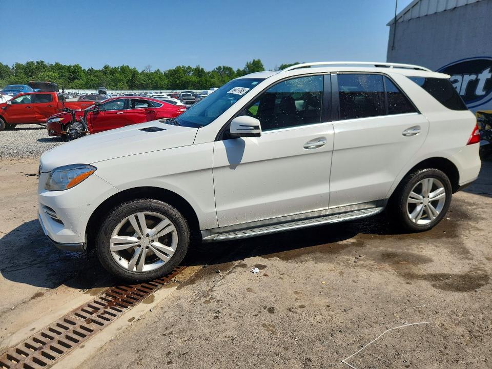 MERCEDES-BENZ ML 2015 with VIN 4JGDA5HB0FA519498 - Photo from auction