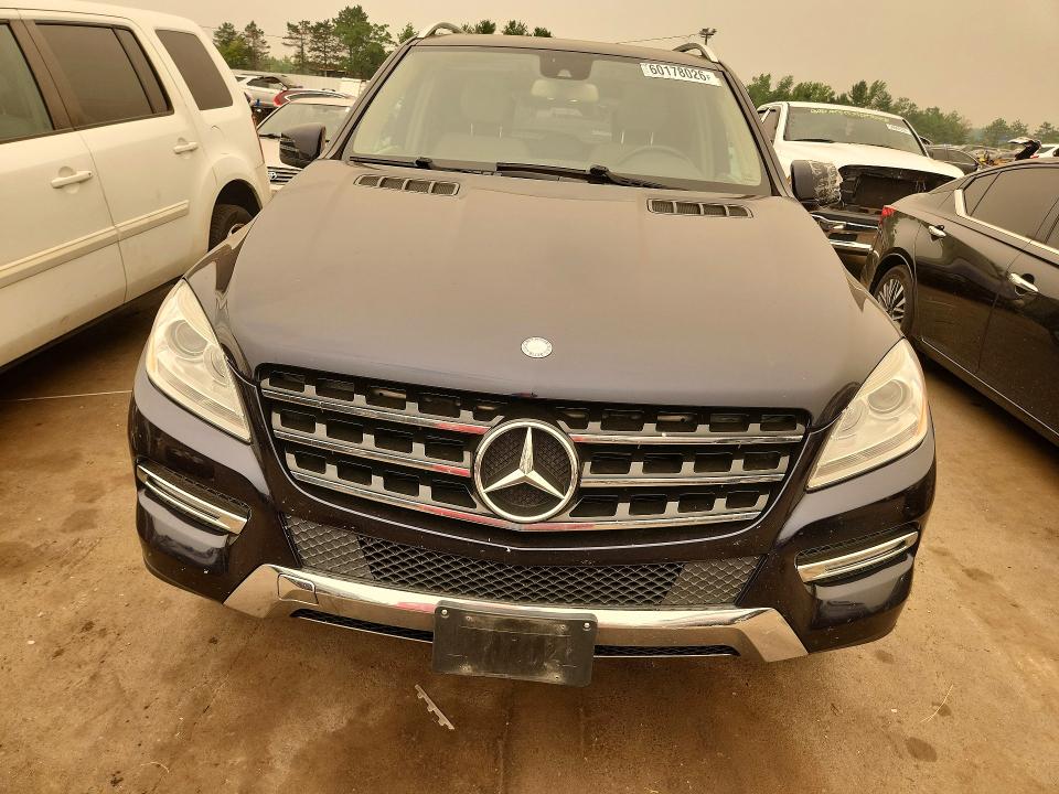 Photo 5 from auction – 2014 MERCEDES-BENZ ML with VIN 4JGDA5HBXEA404793