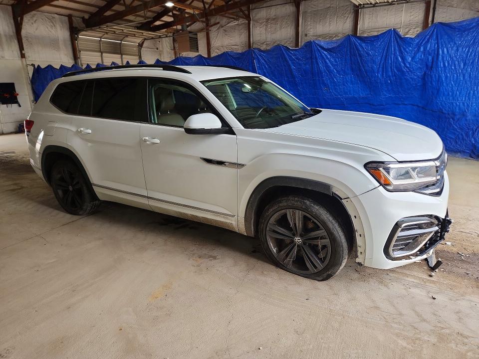 Photo 4 from auction – 2021 VOLKSWAGEN ATLAS with VIN 1V2NR2CA1MC583399