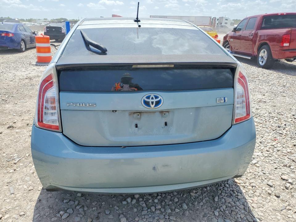 Photo 6 from auction – 2012 TOYOTA PRIUS with VIN JTDKN3DU9C5483438