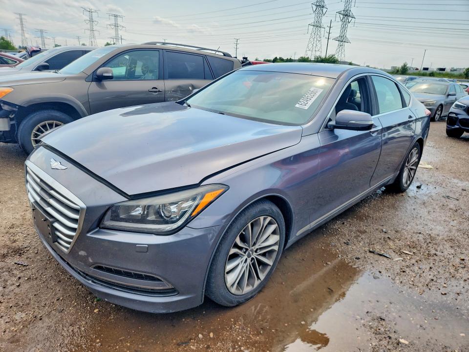 HYUNDAI GENESIS 2015 with VIN KMHGN4JEXFU036180 - Photo from auction