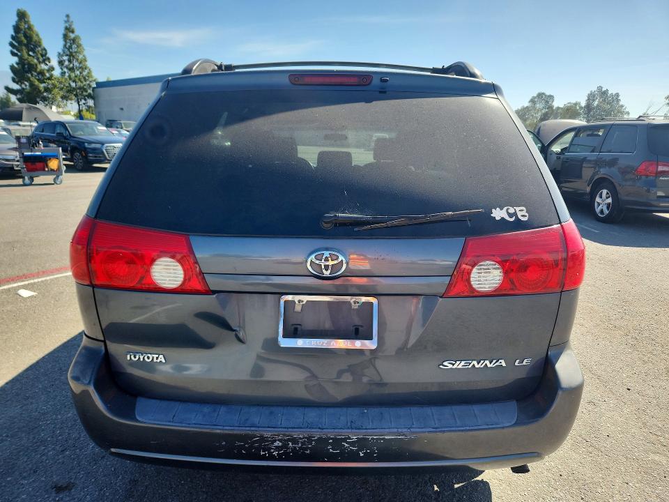 Photo 6 from auction – 2007 TOYOTA SIENNA with VIN 5TDZK23C47S086598