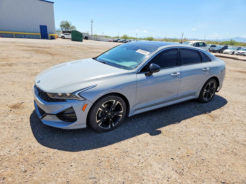 KIA K5 2021 with VIN 5XXG64J29MG056723 - Photo from auction