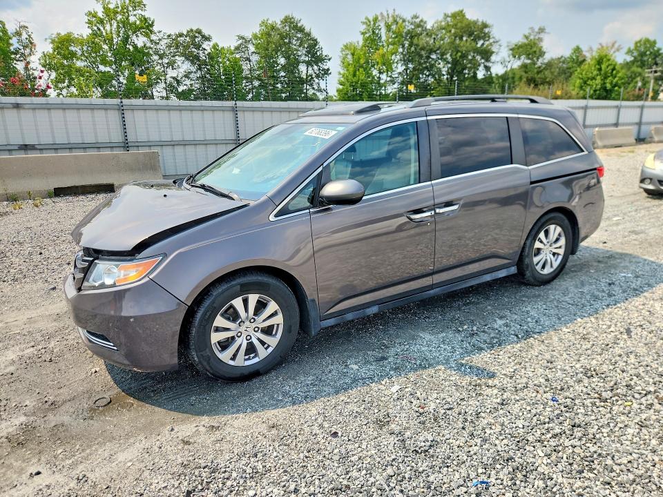 HONDA ODYSSEY 2014 with VIN 5FNRL5H6XEB065953 - Photo from auction
