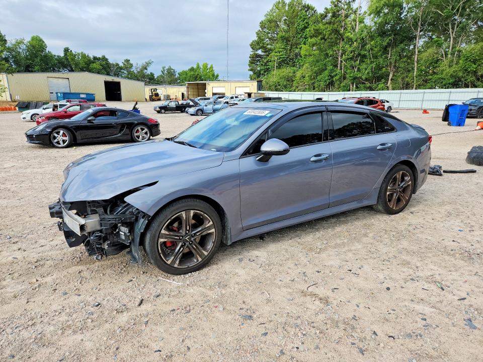 KIA K5 2021 with VIN 5XXG34J2XMG073684 - Photo from auction