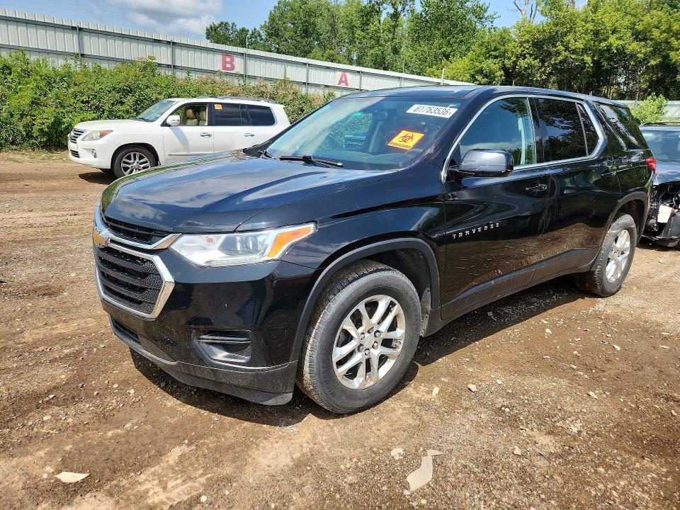 CHEVROLET TRAVERSE 2019 with VIN 1GNERFKW4KJ133526 - Photo from auction