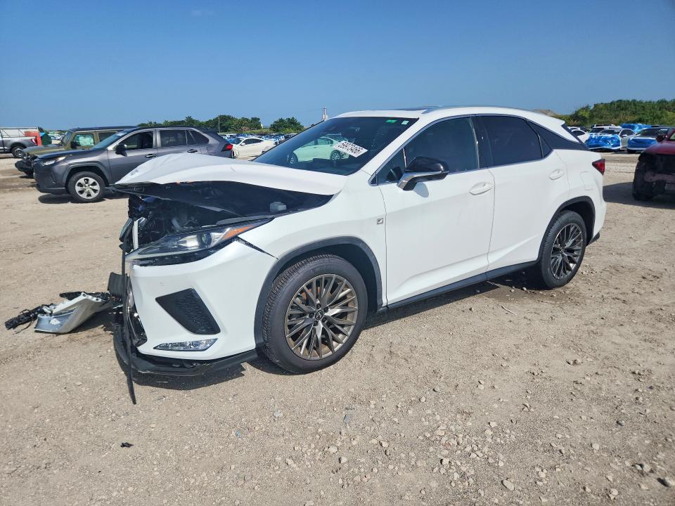 LEXUS RX 2022 with VIN 2T2YZMDAXNC327808 - Photo from auction