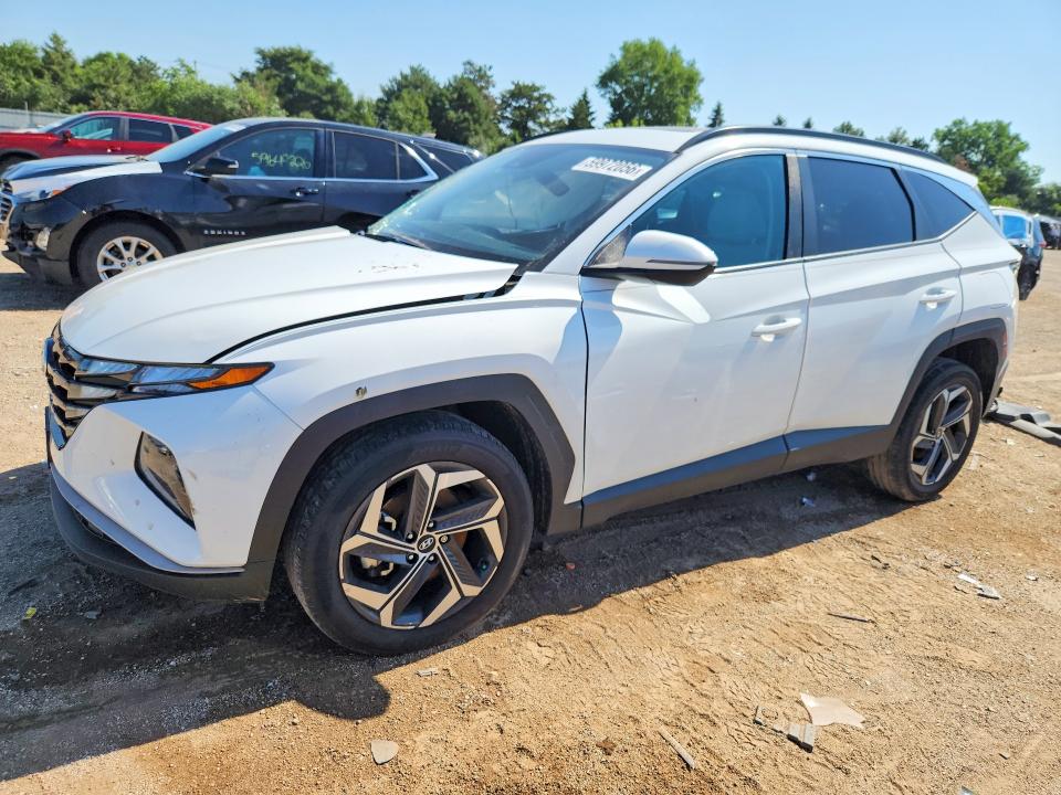 HYUNDAI TUCSON 2023 with VIN 5NMJFCAE9PH228877 - Photo from auction
