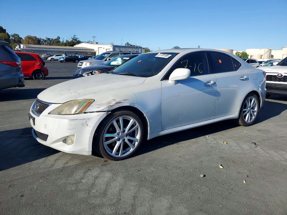 LEXUS IS 250 2007 with VIN JTHBK262972056765 - Photo from auction