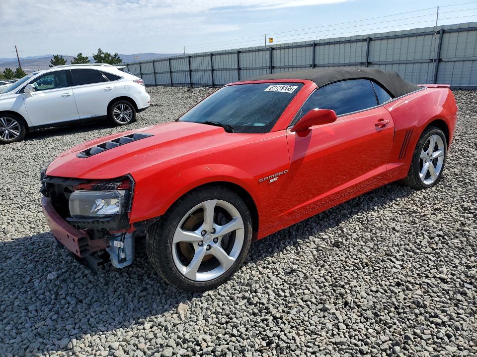 CHEVROLET CAMARO 2014 with VIN 2G1FK3DJ3E9167225 - Photo from auction