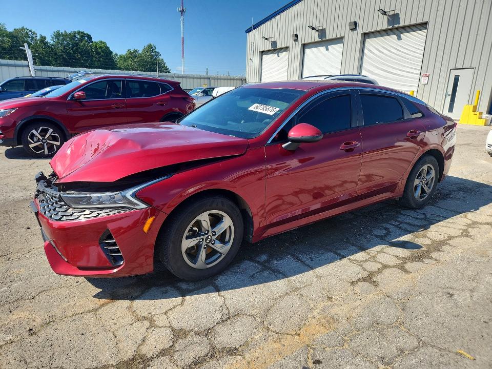 KIA K5 2021 with VIN 5XXG14J23MG055873 - Photo from auction