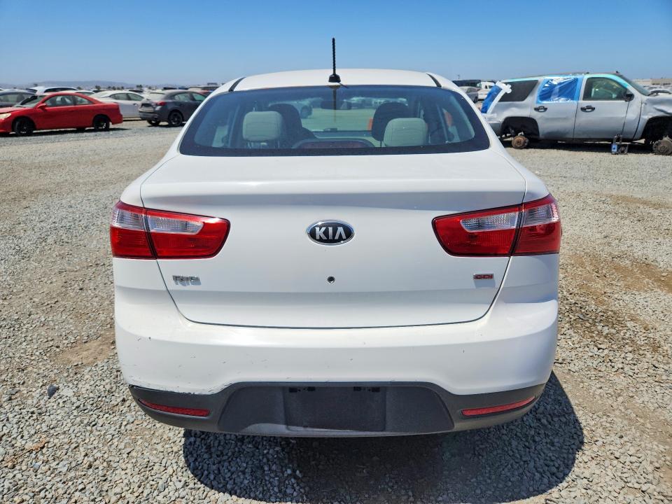 Photo 6 from auction – 2014 KIA RIO with VIN KNADM4A32E6397220