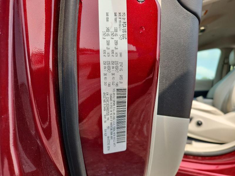Photo 14 from auction – 2017 CHRYSLER PACIFICA with VIN 2C4RC1BG3HR837535