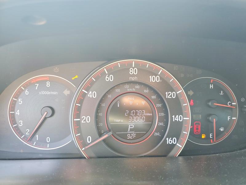 Photo 9 from auction – 2016 HONDA ACCORD with VIN 1HGCR2F51GA229150