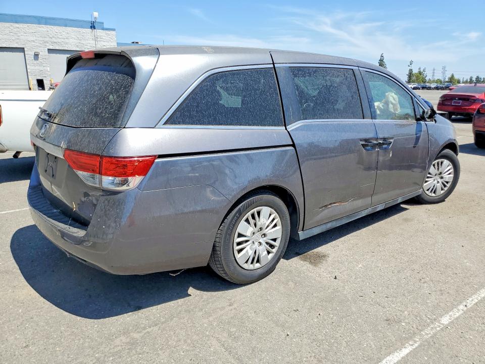 Photo 3 from auction – 2014 HONDA ODYSSEY with VIN 5FNRL5H2XEB047160
