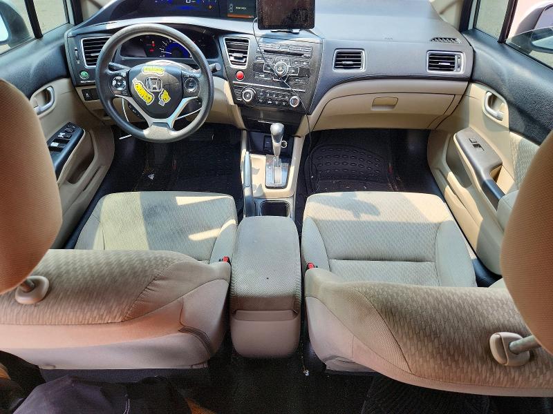 Photo 8 from auction – 2014 HONDA CIVIC with VIN 19XFB2F56EE204447