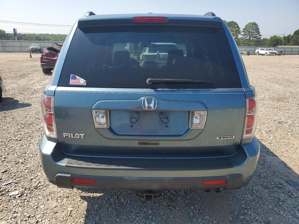 Фото 6 с аукциона – 2006 HONDA PILOT с VIN 5FNYF185X6B009497