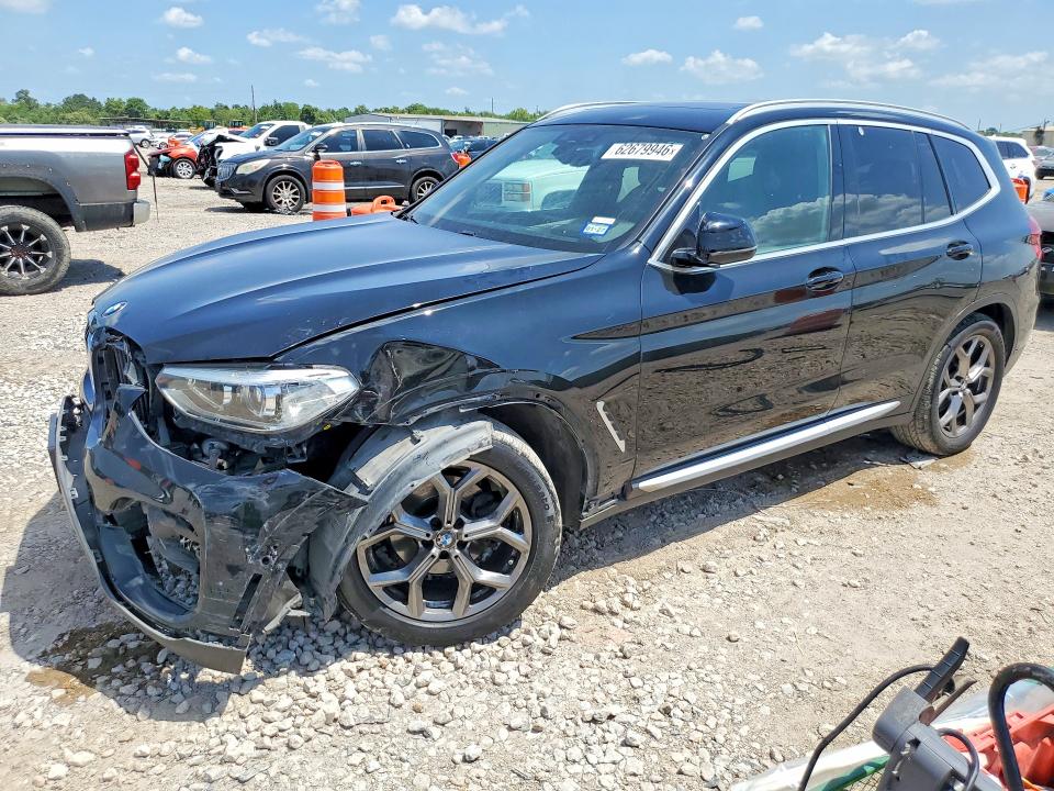 BMW X3 2021 con VIN 5UXTY3C07M9E63324 - Foto de la subasta