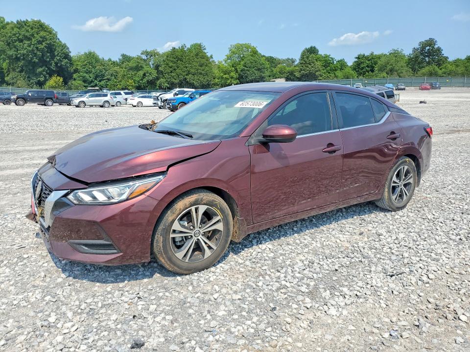 NISSAN SENTRA 2023 with VIN 3N1AB8CV3PY272386 - Photo from auction