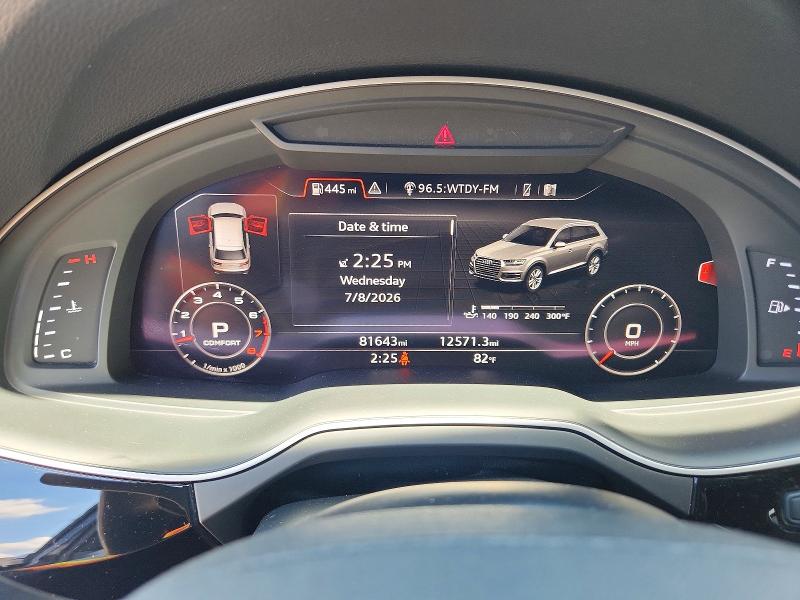 Photo 9 from auction – 2019 AUDI Q7 with VIN WA1LAAF72KD046682