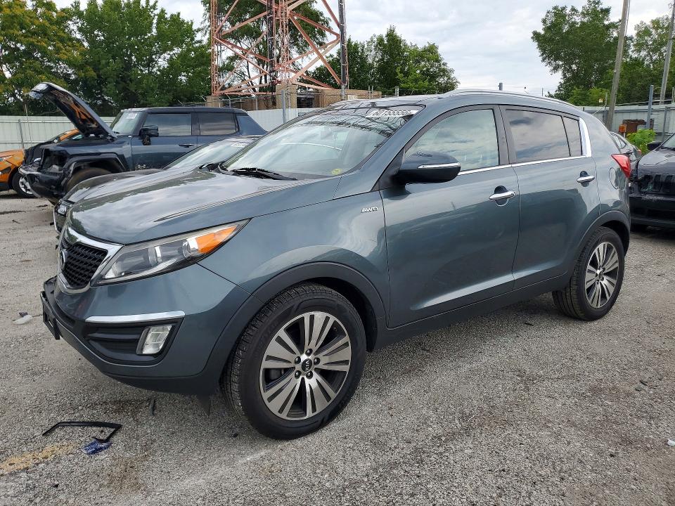KIA SPORTAGE 2014 with VIN KNDPCCAC2E7579121 - Photo from auction