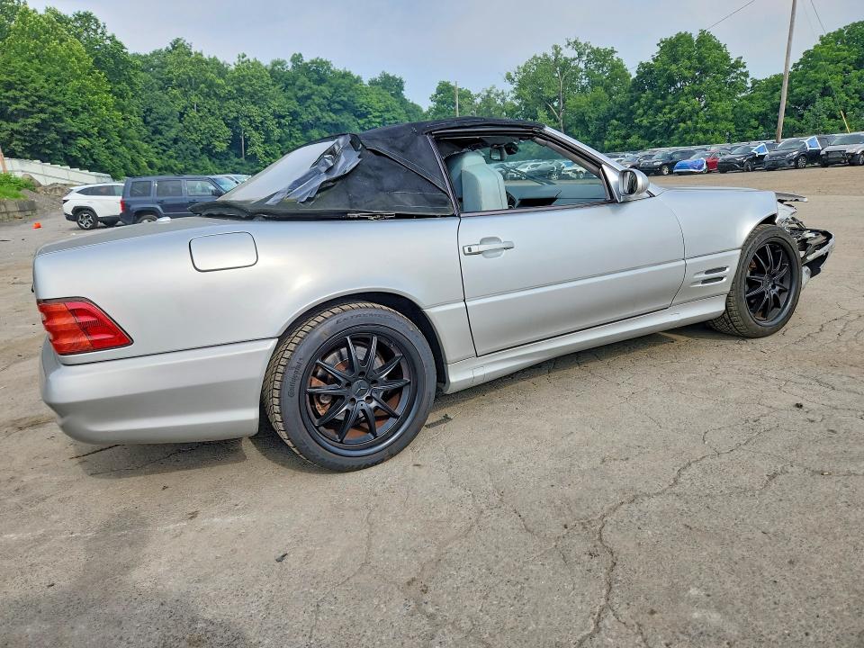 Photo 3 from auction – 2001 MERCEDES-BENZ SL with VIN WDBFA68F91F197671